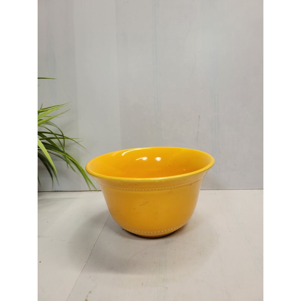 Vintage Hall Radiant Ware Yellow Nesting Bowl